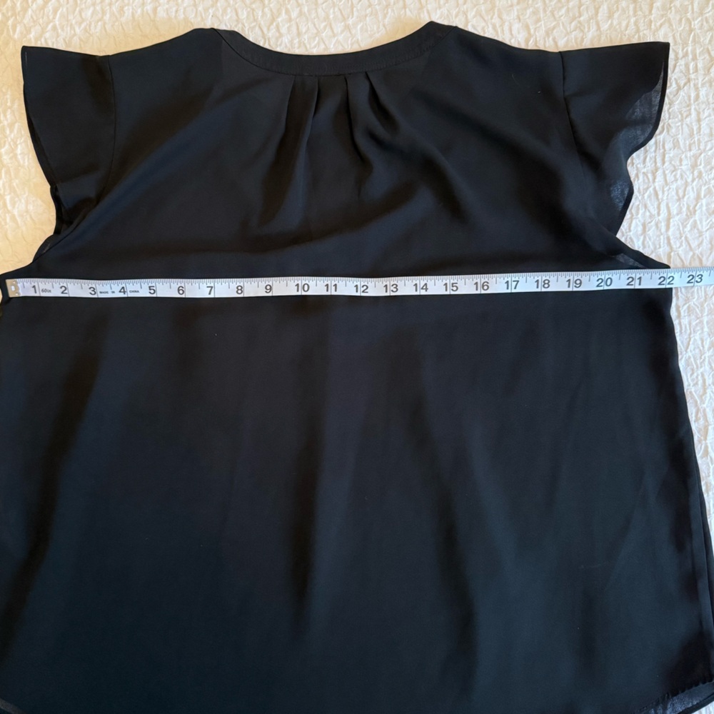 Calvin Klein Black Blouse - Picture 7 of 9